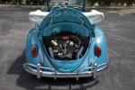 Volkswagen Beetle Cabriolet White Roof 1963 года
